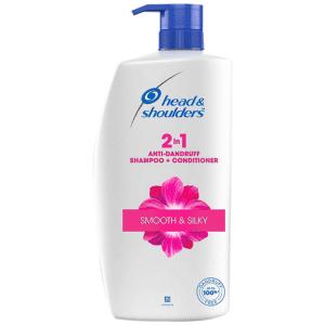 Smooth & Silky 2 in 1 Anti-Dandruff Shampoo +