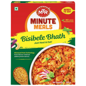 MTR Ready To Eat – Bisibele Bhath, 300 g Carton