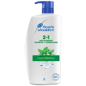 Cool Menthol 2 in 1 Anti-Dandruff Shampoo +